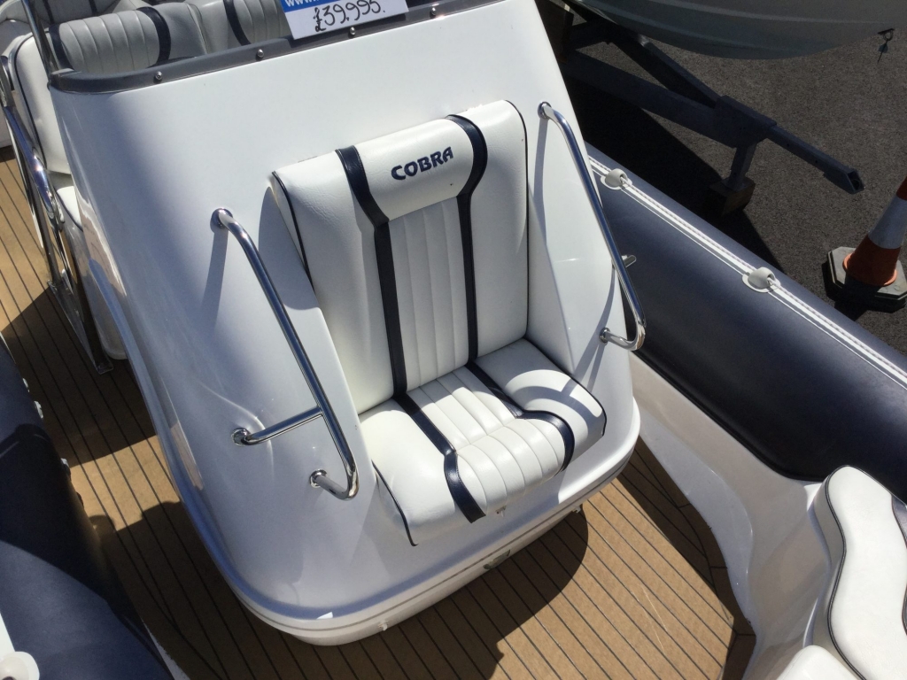 Boat Details – Ribs For Sale - Used Cobra 8.0 RIB with Yamaha F300 engine.