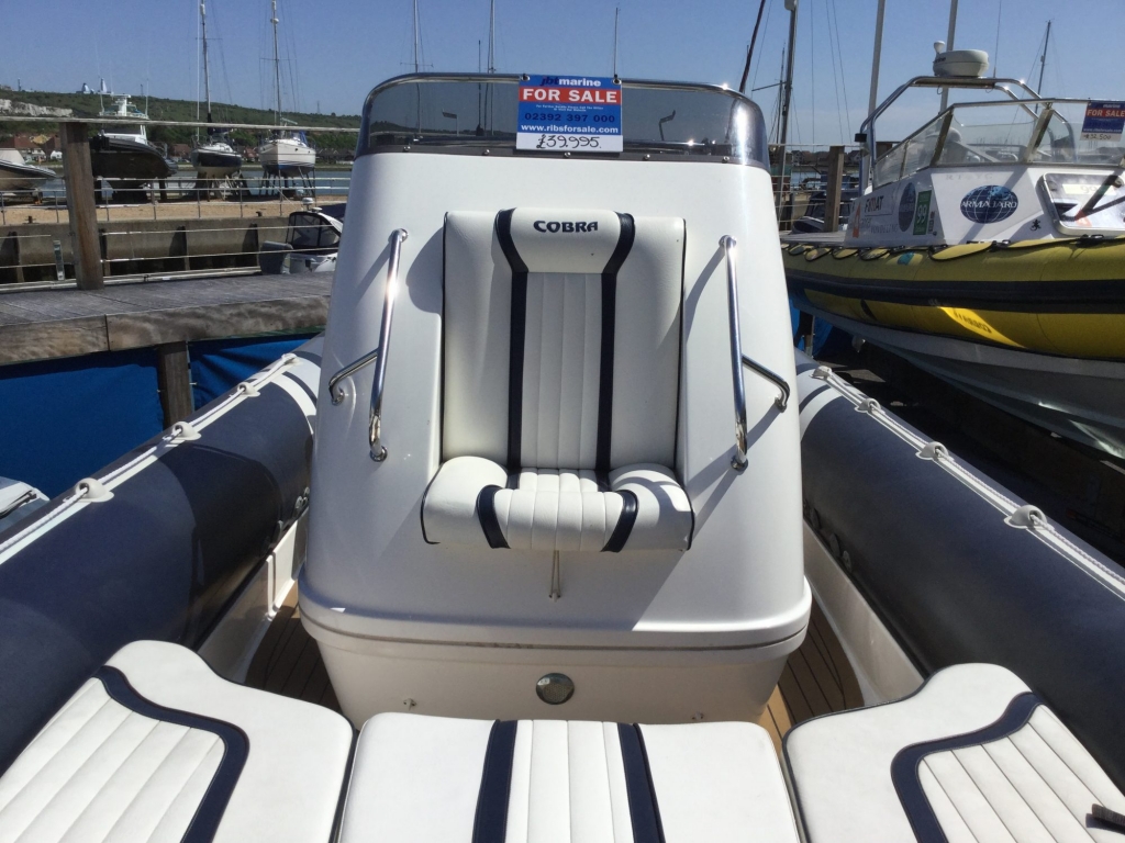 Boat Details – Ribs For Sale - Used Cobra 8.0 RIB with Yamaha F300 engine.