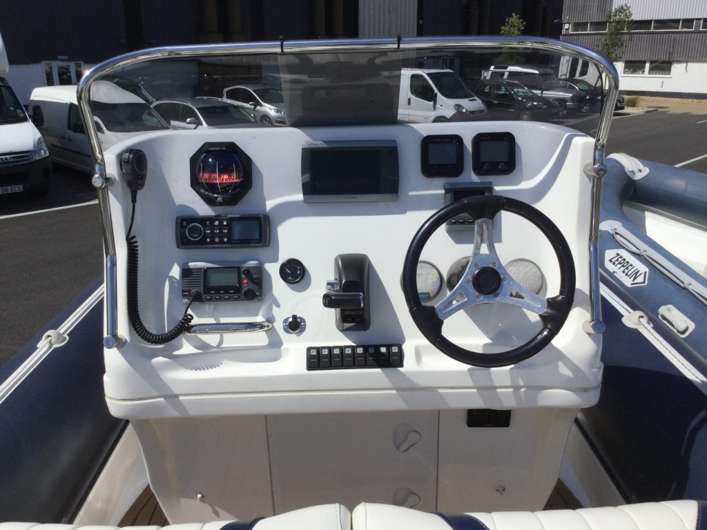 Boat Details – Ribs For Sale - Used Cobra 8.0 RIB with Yamaha F300 engine.