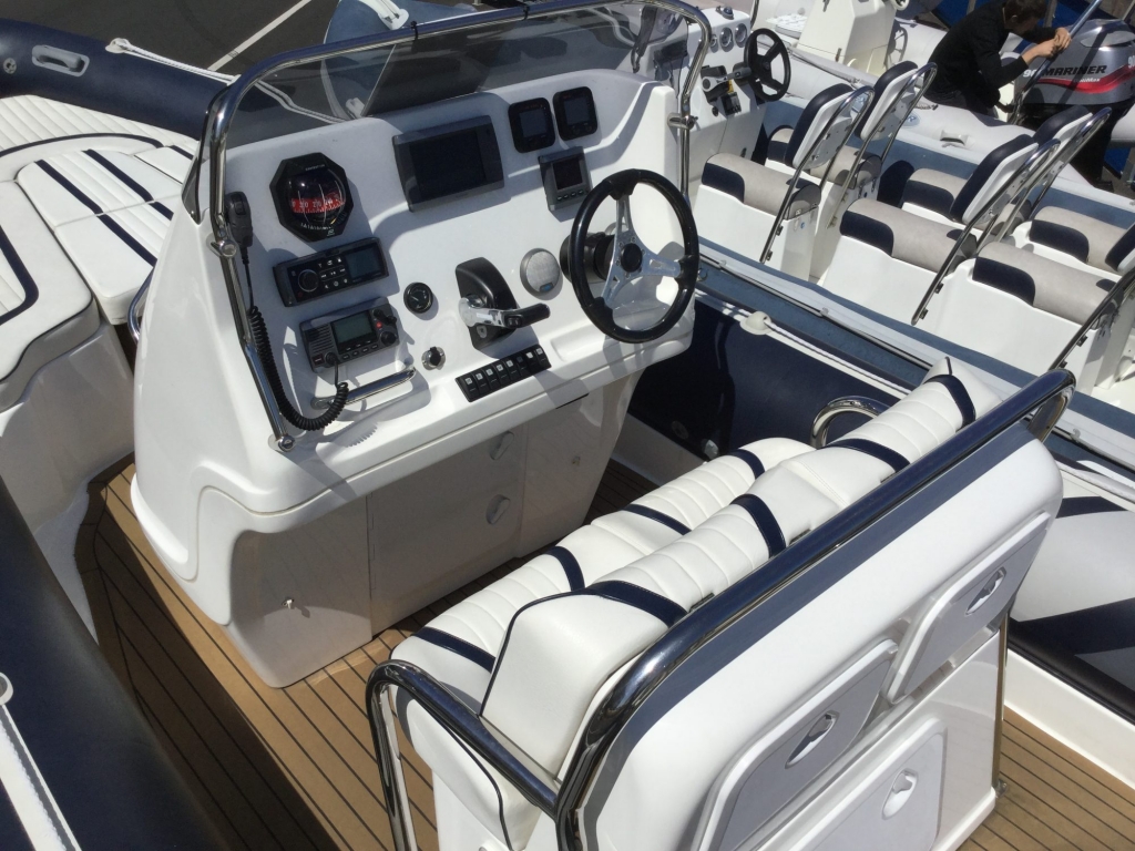 Boat Details – Ribs For Sale - Used Cobra 8.0 RIB with Yamaha F300 engine.