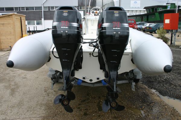 Boat Details – Ribs For Sale - Zodiac Pro Open 6.5m RIB with Twin Suzuki 70HP Outboard Engines