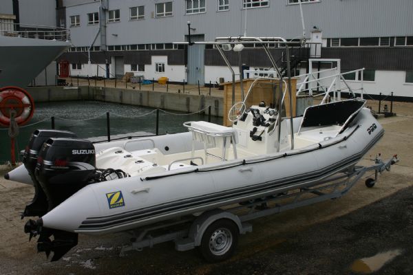 Boat Details – Ribs For Sale - Zodiac Pro Open 6.5m RIB with Twin Suzuki 70HP Outboard Engines