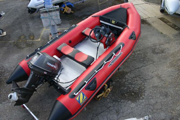 Boat Details – Ribs For Sale - Zodiac Futura 3.8m Mark 2 with Tohatsu 40HP Outboard Engine