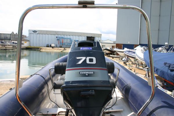 Boat Details – Ribs For Sale - Ribtec 5.35m RIB with Evinrude 70HP 2 Stroke Outboard Engine