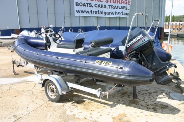 Boat Details – Ribs For Sale - Ribtec 5.35m RIB with Evinrude 70HP 2 Stroke Outboard Engine