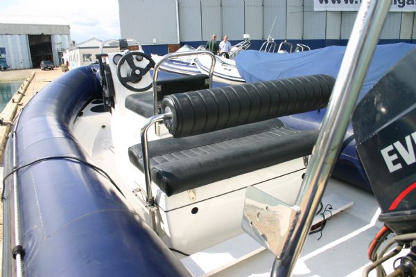 Boat Details – Ribs For Sale - Ribtec 5.35m RIB with Evinrude 70HP 2 Stroke Outboard Engine