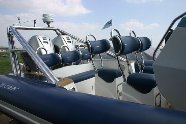 Boat Details – Ribs For Sale - Ceasar P8.5m RIB with Twin Honda 225HP Outboard Engines