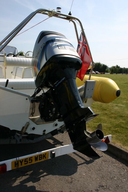 Boat Details – Ribs For Sale - Used Scorpion 7.5m RIB with Mariner Optimax 225HP Engine