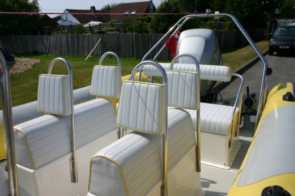 Boat Details – Ribs For Sale - Used Scorpion 7.5m RIB with Mariner Optimax 225HP Engine