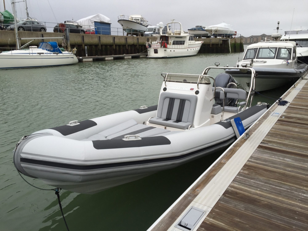 Boat Details – Ribs For Sale - Used Ballistic 6.5M RIB with Yamaha F200HP Outboard Engine - BCT