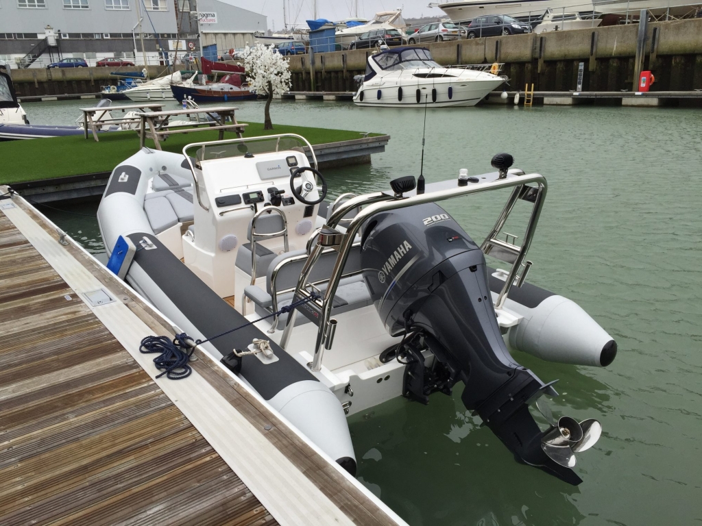 Boat Details – Ribs For Sale - Used Ballistic 6.5M RIB with Yamaha F200HP Outboard Engine - BCT