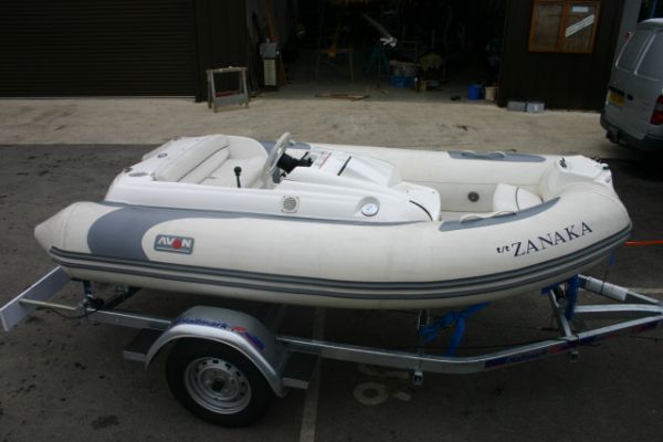 Boat Details – Ribs For Sale - Used Avon Seasport 3.2m DL Jet RIB with Yamaha 2 Stroke Engine