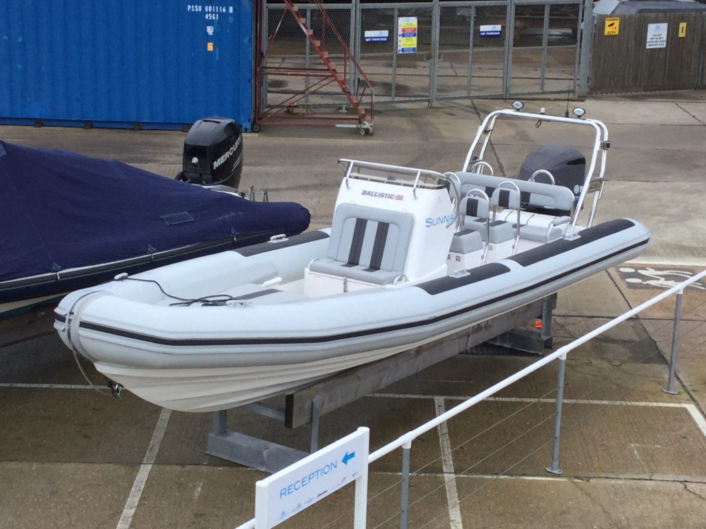 Boat Details – Ribs For Sale - Used Ballistic 7.8M RIB with Yamaha F250HP Outboard Engine - BCT
