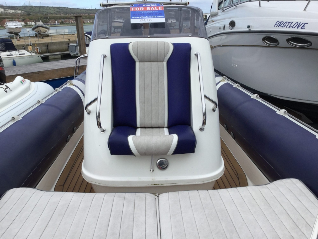 Boat Details – Ribs For Sale - Used Cobra 9.5 RIB with twin Suzuki DF300 Outboard engines