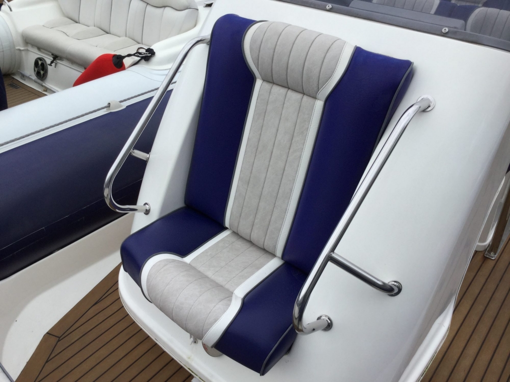 Boat Details – Ribs For Sale - Used Cobra 9.5 RIB with twin Suzuki DF300 Outboard engines