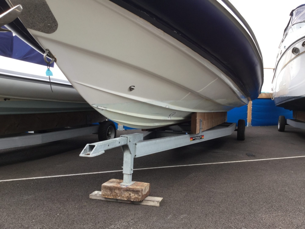 Boat Details – Ribs For Sale - Used Cobra 9.5 RIB with twin Suzuki DF300 Outboard engines