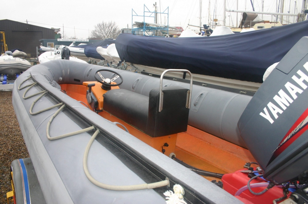 Boat Details – Ribs For Sale - Used Avon Searider 5.4m RHIB / Speed Boat with Yamaha 90HP Engine