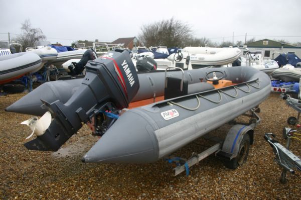 Boat Details – Ribs For Sale - Used Avon Searider 5.4m RHIB / Speed Boat with Yamaha 90HP Engine
