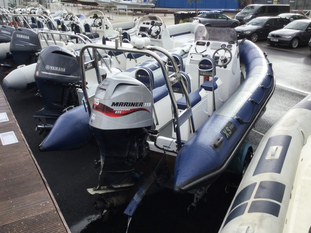 Boat Details – Ribs For Sale - 2014 XS600 Deluxe RIB with Mariner 115 engine and trailer