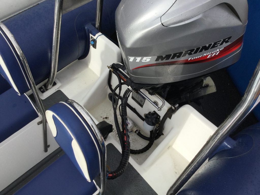 Boat Details – Ribs For Sale - 2014 XS600 Deluxe RIB with Mariner 115 engine and trailer