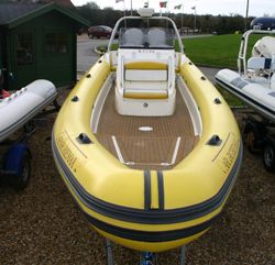 Boat Details – Ribs For Sale - Used Scorpion 9.75m RIB / RHIB with Twin Evinrude 250HP ETEC Engines