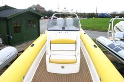 Boat Details – Ribs For Sale - Used Scorpion 9.75m RIB / RHIB with Twin Evinrude 250HP ETEC Engines