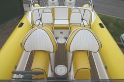 Boat Details – Ribs For Sale - Used Scorpion 9.75m RIB / RHIB with Twin Evinrude 250HP ETEC Engines