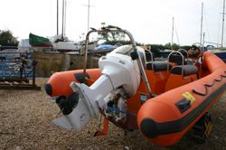 Boat Details – Ribs For Sale - Used Humber Destroyer 5.8m RIB / Speed Boat with Johnson 150HP Outboard Engine