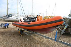 Boat Details – Ribs For Sale - Used Humber Destroyer 5.8m RIB / Speed Boat with Johnson 150HP Outboard Engine