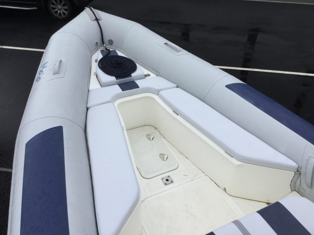 Boat Details – Ribs For Sale - 2006 Ballistic 650 Sport RIB with Evinrude 175 V6 engine and trailer