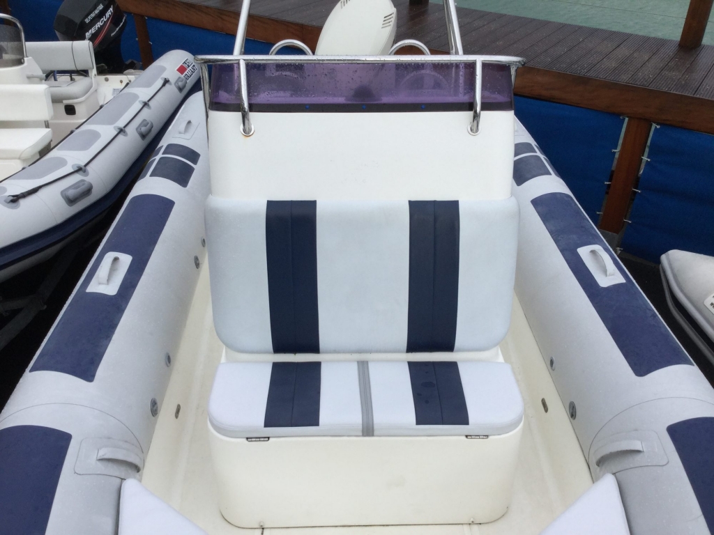 Boat Details – Ribs For Sale - 2006 Ballistic 650 Sport RIB with Evinrude 175 V6 engine and trailer