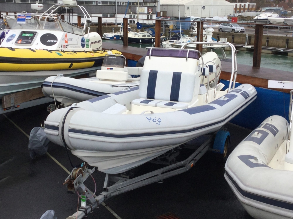 Boat Listing - 2006 Ballistic 650 Sport RIB with Evinrude 175 V6 engine and trailer
