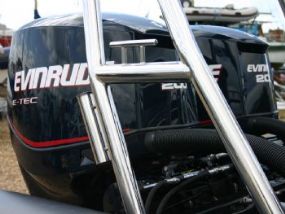 Boat Details – Ribs For Sale - Ballistic 7.8m Inflatable RIB with Twin Evinrude 200HP ETEC Engines