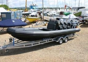 Boat Details – Ribs For Sale - Ballistic 7.8m Inflatable RIB with Twin Evinrude 200HP ETEC Engines