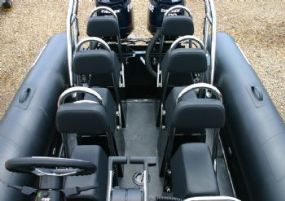 Boat Details – Ribs For Sale - Ballistic 7.8m Inflatable RIB with Twin Evinrude 200HP ETEC Engines