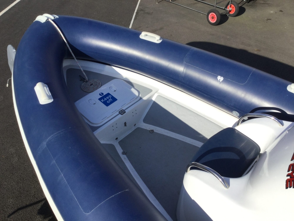 Boat Details – Ribs For Sale - Used Ribtec 585 RIB with Yamaha F100D engine and trailer