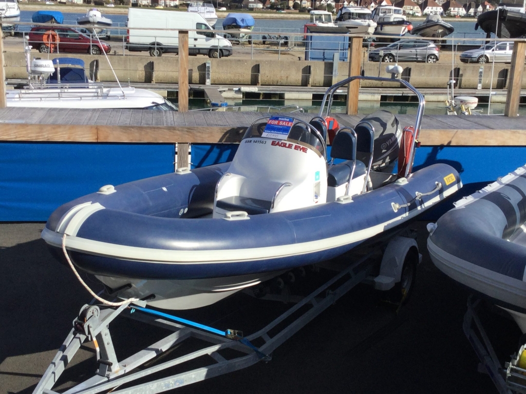 Boat Details – Ribs For Sale - Used Ribtec 585 RIB with Yamaha F100D engine and trailer