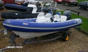 New & Second Hand RIBs & Engines for sale - Avon 5.6m RIB with Yamaha 100HP 4 Stroke Engine