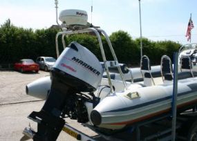 Boat Details – Ribs For Sale - Used Ribeye 7.85m RIB Boat / Speedboat with Mariner Optimax 225HP Engine