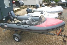 New & Second Hand RIBs & Engines for sale - Avon Searider Delux 4.0m RIB with Yamaha 50HP Engine