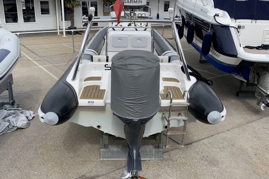 Boat Details – Ribs For Sale - Pre-owned Cobra 8.0 RIB with Yamaha F350AET engine.