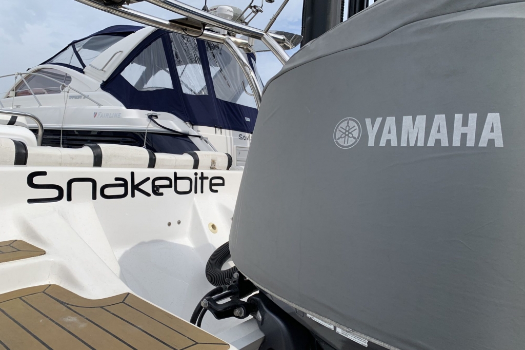 Boat Details – Ribs For Sale - Pre-owned Cobra 8.0 RIB with Yamaha F350AET engine.