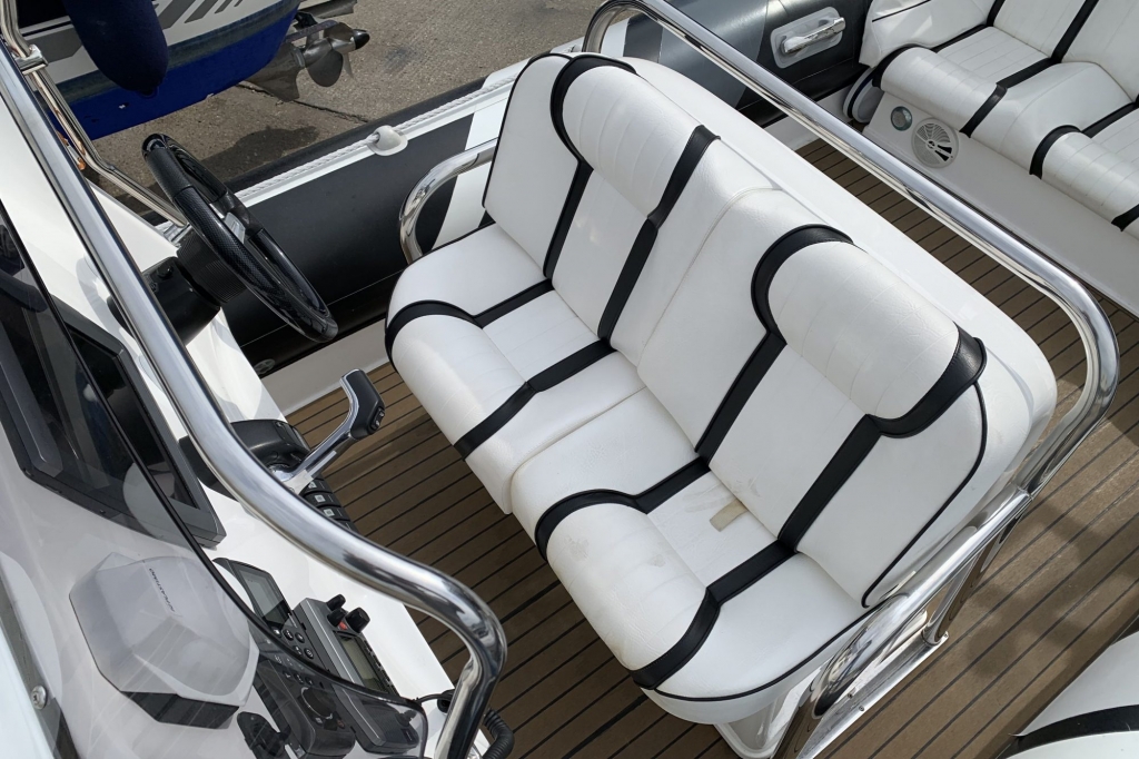 Boat Details – Ribs For Sale - Pre-owned Cobra 8.0 RIB with Yamaha F350AET engine.