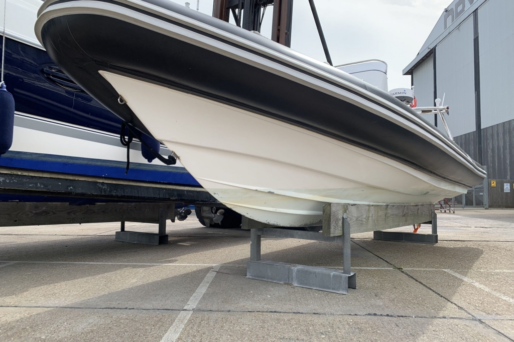 Boat Details – Ribs For Sale - Pre-owned Cobra 8.0 RIB with Yamaha F350AET engine.