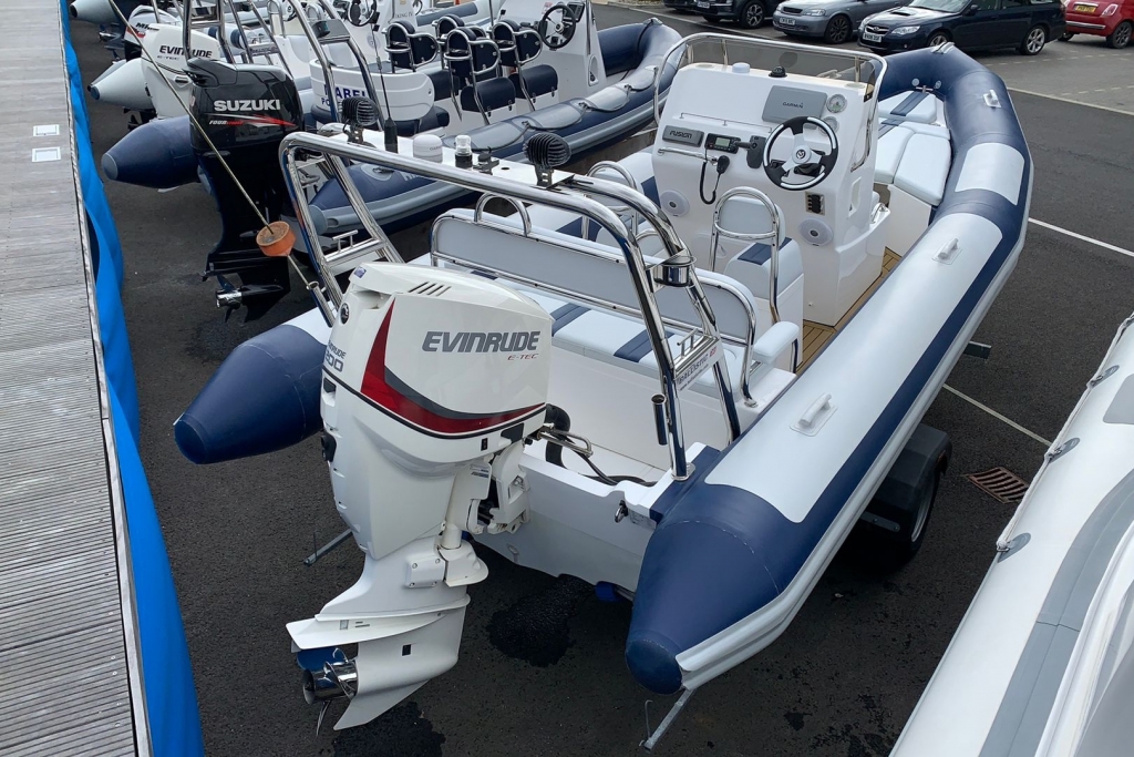 Boat Details – Ribs For Sale - Ballistic RIB 650 Sport Evinrude ETEC 200 2014