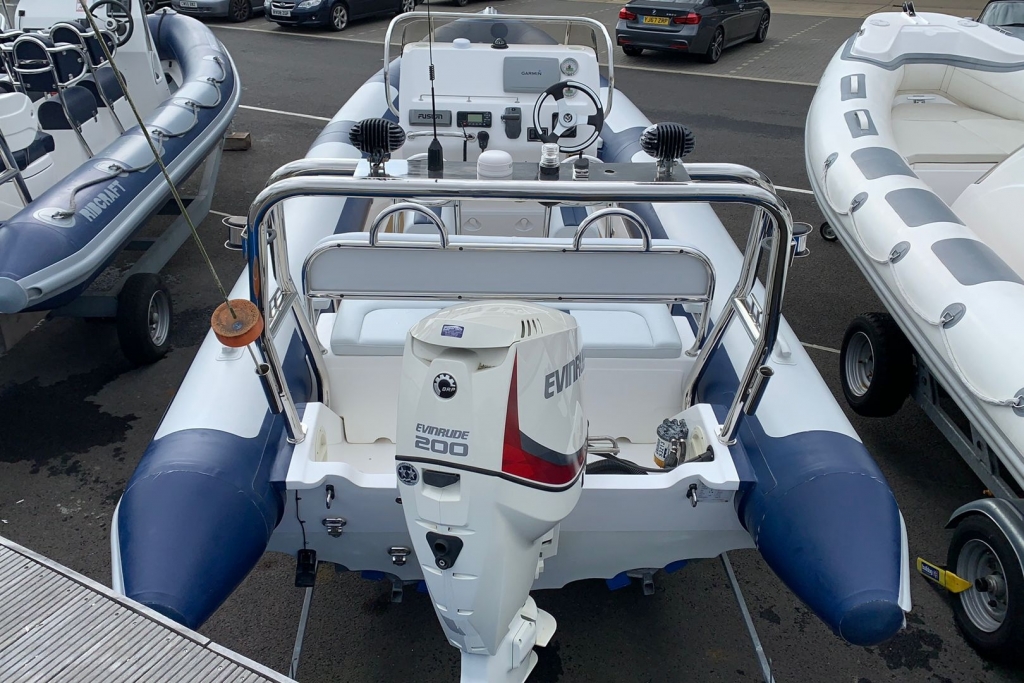 Boat Details – Ribs For Sale - Ballistic RIB 650 Sport Evinrude ETEC 200 2014