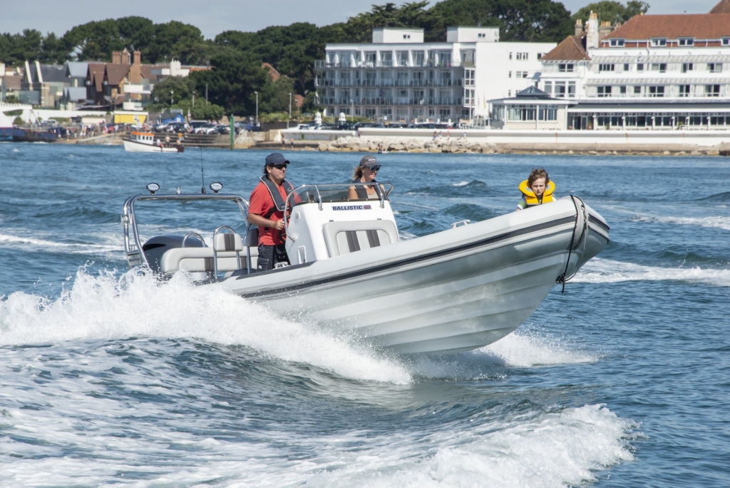 Ballistic 7.8 RIB Yamaha f300 Poole Harbour Entrance August 2018 (Large).jpg