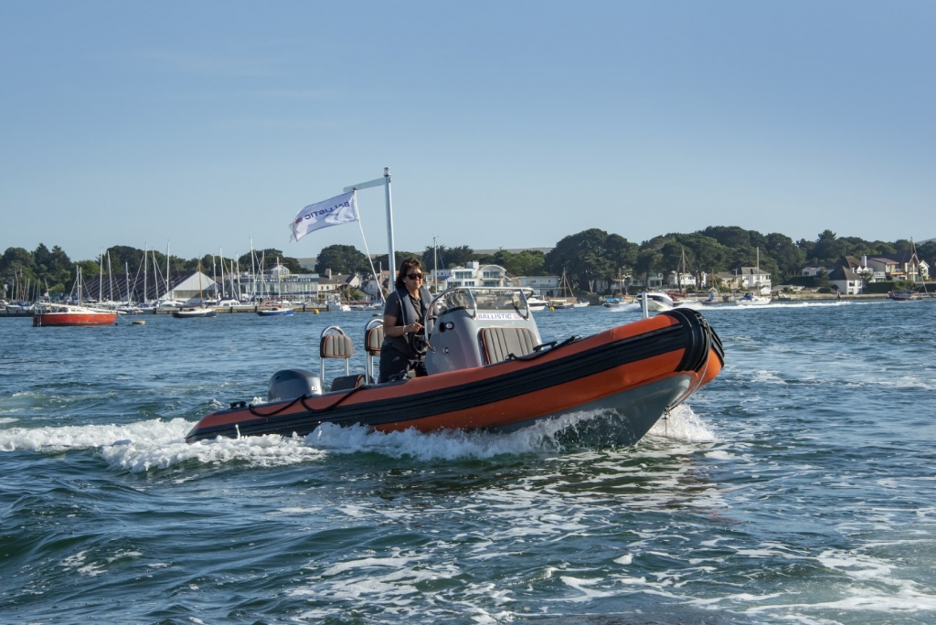 Ballistic 5.5 RIB Launch with Yamaha FT60 engine Poole Harbour (Large).jpg