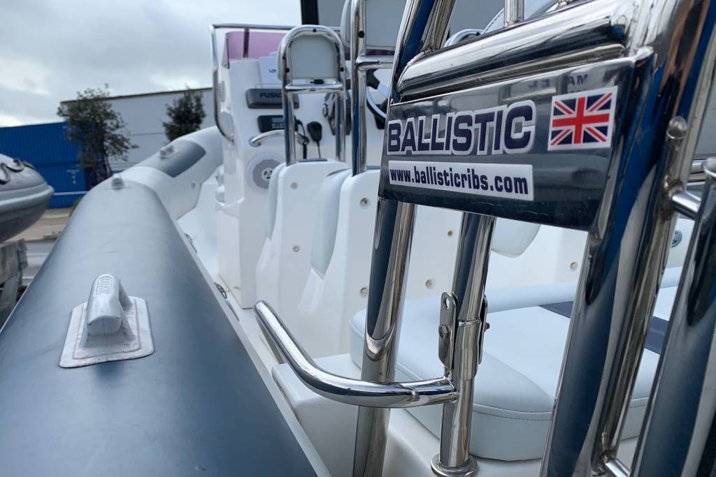 Boat Details – Ribs For Sale - 2012 (Commision 2015) Ballistic RIB 6 Evinrude ETEC 115