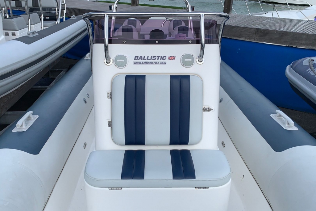 Boat Details – Ribs For Sale - 2012 (Commision 2015) Ballistic RIB 6 Evinrude ETEC 115